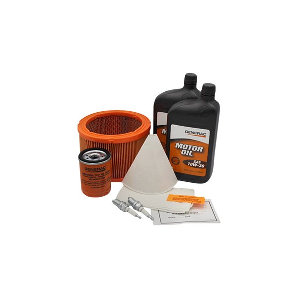 Generac® - Maintenance Kit for 20 kW 999 cc Generator Engines with 10W-30 Synthetic Oil