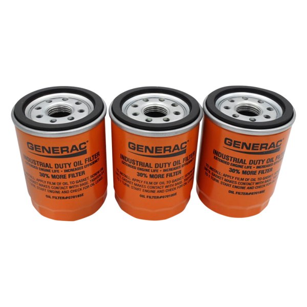 Generac® - 3 Pieces 90 mm Oil Filters