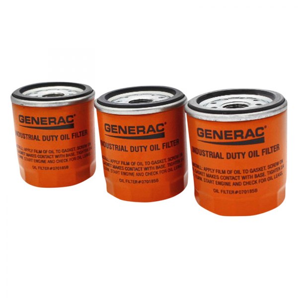 Generac® - 3 Pieces 75 mm Oil Filters