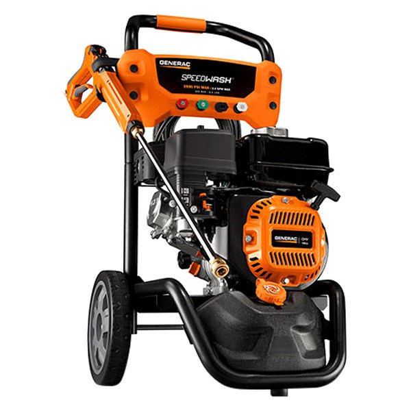 Generac® - Speedwash™ 3200 psi 2.7 GPM Cold Water Gas Pressure Washer with Power Broom