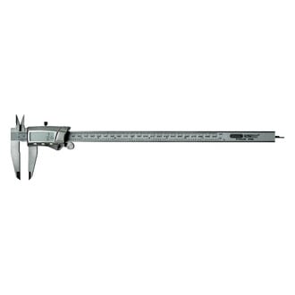 General Tools® 14712 - 0 to 12" SAE and Metric Stainless Steel Digital Caliper