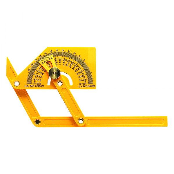 General Tools® - Angle-izer™ 0° to 180° Plastic Dial Gauge Protractor