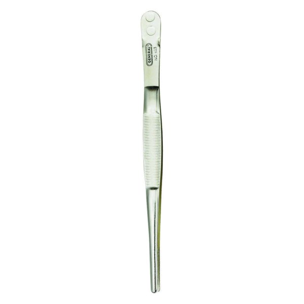 General Tools® - 6" Blunt Serrated Tip Industrial Tweezers