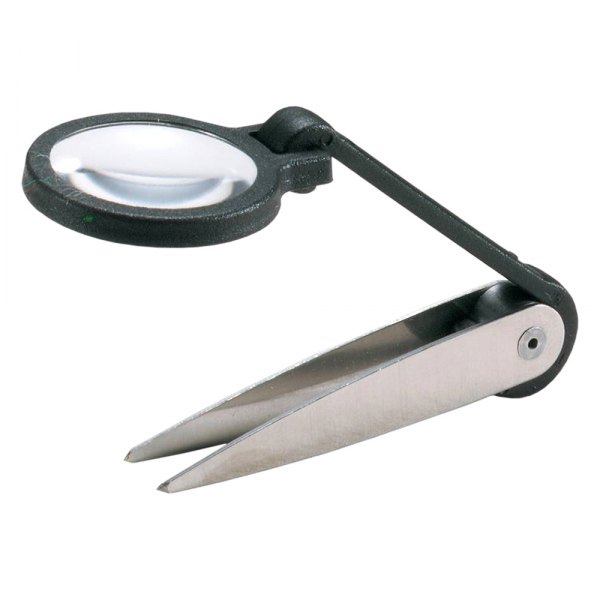 General Tools® - 5x Straight Tips Magnifying Tweezers
