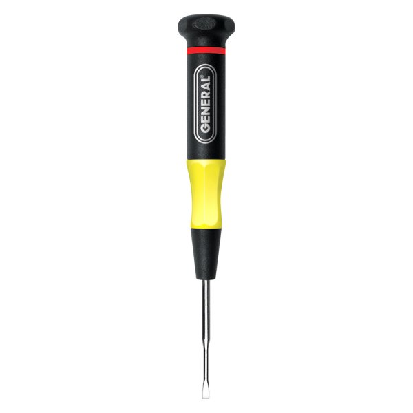 General Tools® - UltraTech™ 5/64" x 3-7/8" Multi Material Handle Precision Slotted Screwdriver
