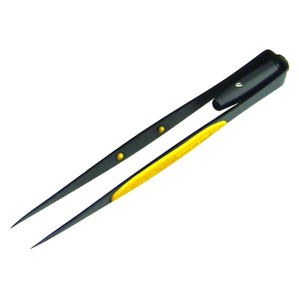 General Tools® - 6-1/4" Smooth Point Tip Lighted Tweezers