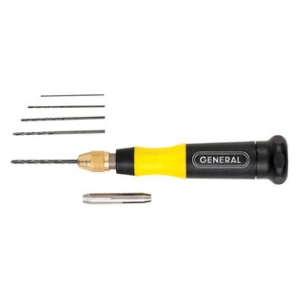 General Tools® - 0 to 0.125" SAE 4-in-1 Pin Vise