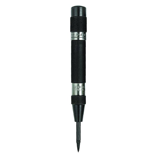General Tools® - 1.4 mm x 4-7/8" Black Oxide Automatic Center Punch