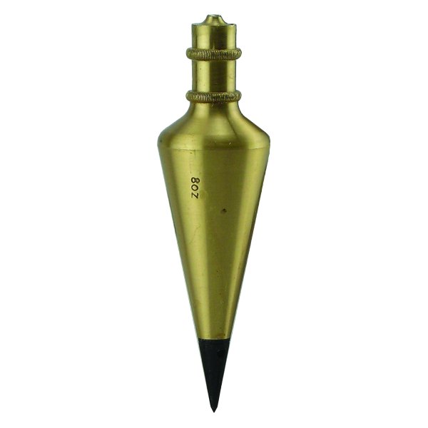 General Tools® - 8 oz. Brass Plumb Bob 