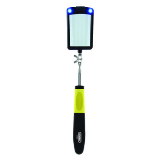 General Tools® - 2" x 3" Rectangular Lighted Telescoping Inspection Mirror