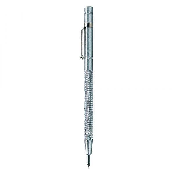 General Tools® - 1/16" Tungsten Carbide Point Scriber and Etching Pen with Pocket Clip