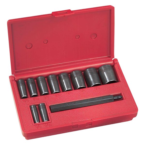 General Tools® - 10-piece 1/4" to 1" Hollow Punch Set