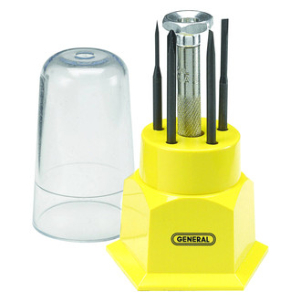 General Tools® - 5-piece Metal Handle Jewelers Precision Multi-Bit Screwdriver Kit