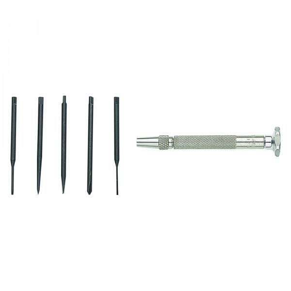 General Tools® - 6-piece Metal Handle Jewelers Precision Multi-Bit Screwdriver Kit
