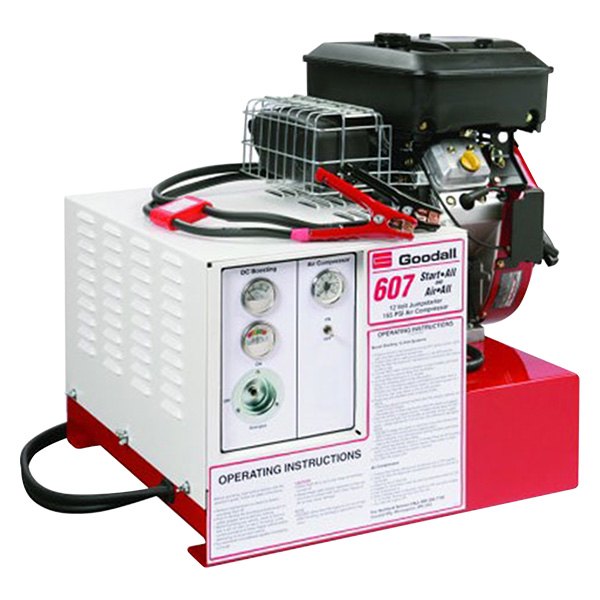 Goodall® - Start-All™ 450 A 12 V Gasoline Electric Start Jump Starter with 13 CFM Air Compressor
