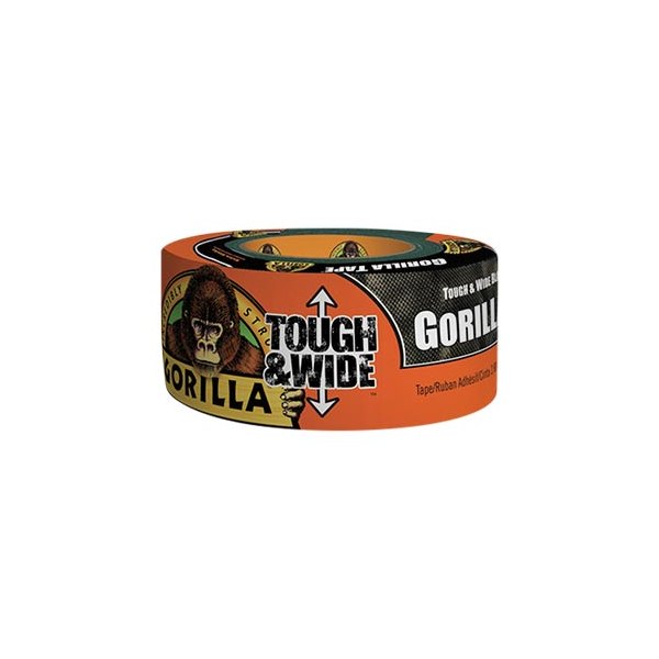Gorilla® - 90' x 2.88" Black Double-Thick Duct Tape