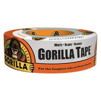 Gorilla® 6025001 - 90' x 1.88" White Double-Thick Duct Tape