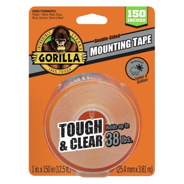 clear double sided tape