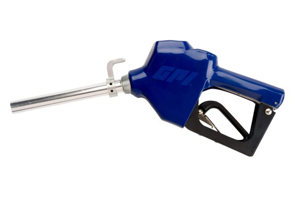 GPI® - Blue Automatic Unleaded Shut-Off Fuel Nozzle with Hook