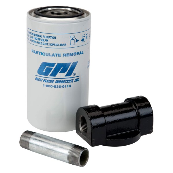GPI® - 18 GPM 10 Micron Particulate Filter with Adapter