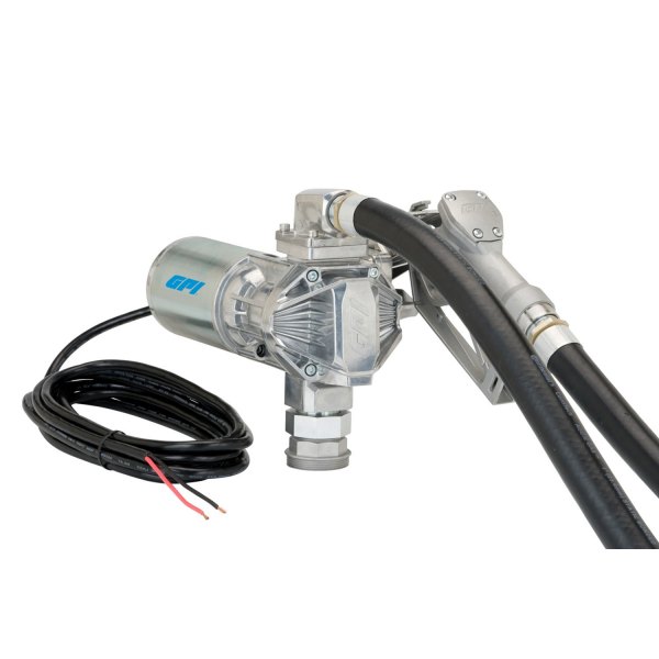 GPI® - 20 GPM 12 V DC Modular Fuel Transfer Pump with Manual Shut-Off Diesel Nozzle
