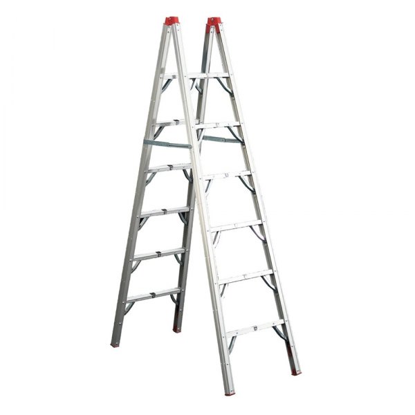 GPL® - 84" Type II 6-Step Aluminum Compact Ladder 