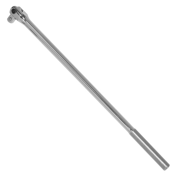 Great Neck® - 1/2" Drive 18" Length Flexible Head Flex-Head Wrench Handle Diamond Knurled Grip Breaker Bar