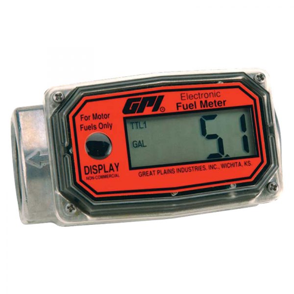 GPI® 1132551 30 GMP Gallons/Litres Digital Fuel Meter