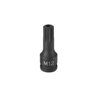 Grey Pneumatic® - 3/8" Drive M12 Triple Square (TR) Impact Bit Socket
