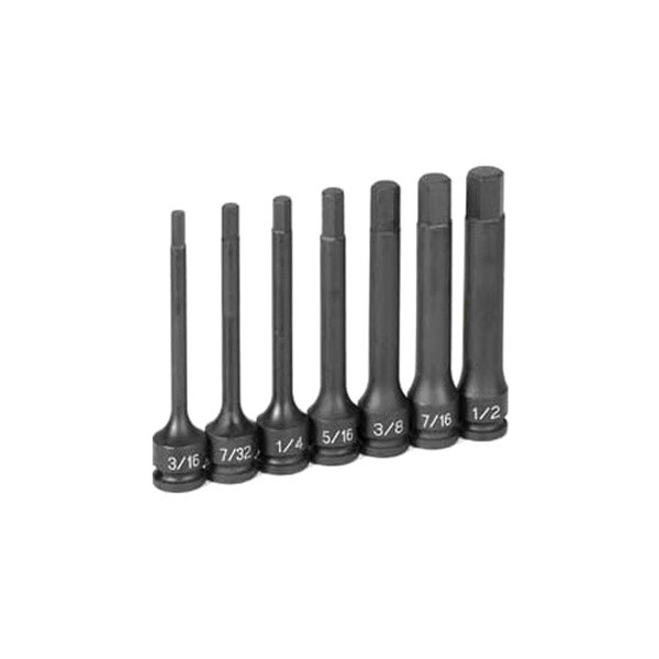 Grey Pneumatic® - (7 Pieces) 3/8" Drive SAE Impact Bit Socket Set