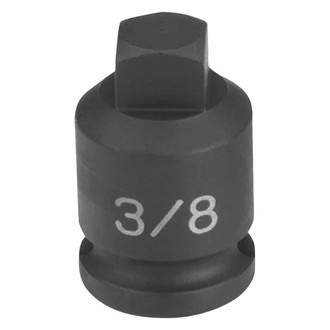 Grey Pneumatic® - 3/8" Drive SAE Square Pipe Plug Impact Bit Socket