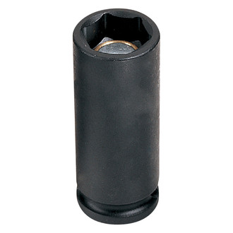 Grey Pneumatic® - 3/8" Drive SAE 6-Point Deep Magnetic Impact Socket