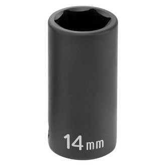Grey Pneumatic® - 3/8" Drive 16 mm 6-Point Semi-Deep Impact Socket