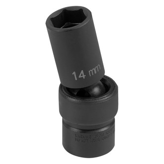 Grey Pneumatic® - 3/8" Drive 16 mm 6-Point Semi-Deep Impact U-Joint