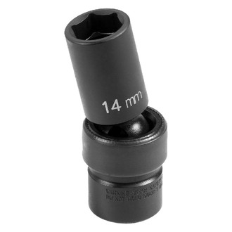 Grey Pneumatic® - 3/8" Drive 19 mm 6-Point Semi-Deep Impact U-Joint
