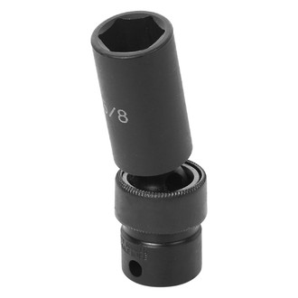 Grey Pneumatic® - 3/8" Drive 22 mm 6-Point Deep Impact U-Joint