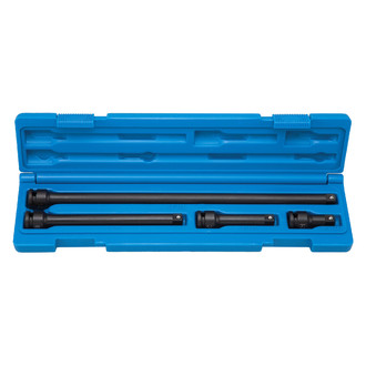 Grey Pneumatic® - 3/8" Drive Friction Ball Impact Extension Set (4 Pieces)