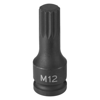 Grey Pneumatic® - 3/8" Drive M12 Triple Square Impact Bit Socket
