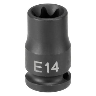 Grey Pneumatic® - 3/8" Drive E14 External Torx Standard Impact Socket