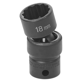 Grey Pneumatic® - 3/8'' Drive SAE 12-Point Standard Impact U-Joint