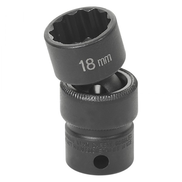 Grey Pneumatic® - 3/8" Drive Metric 12-Point Impact U-Joint