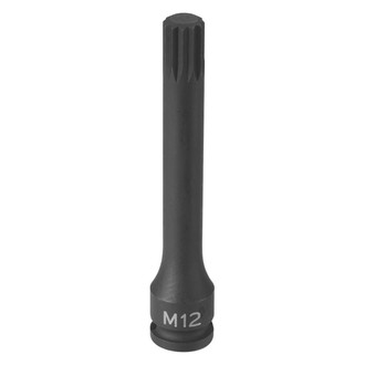 Grey Pneumatic® - 3/8" Drive M16 Triple Square Impact Bit Socket