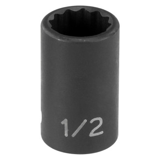 Grey Pneumatic® - 3/8" Drive 19 mm 12-Point Standard Impact Socket