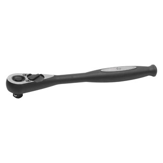 Grey Pneumatic® - 3/8" Drive 72 Teeth Quick Release Head Flat Metal Grip Ratchet with Hanger