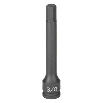 Grey Pneumatic® - 3/8" Drive 12 mm Hex Impact Bit Socket