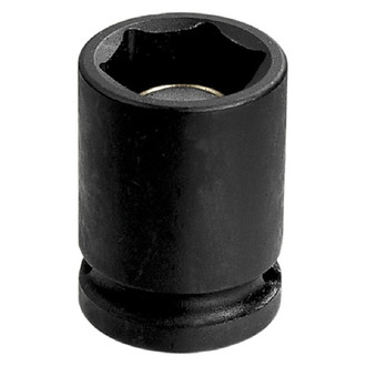 Grey Pneumatic® - 1/2" Drive 21 mm 6-Point Standard Magnetic Impact Socket