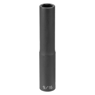 Grey Pneumatic® - 1/2" Drive 1-1/8" 6-Point Extra-Deep Impact Socket
