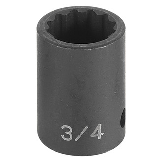 Grey Pneumatic® - 1/2" Drive 11 mm 12-Point Standard Impact Socket