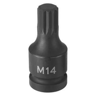 Grey Pneumatic® - 1/2" Drive M16 Triple Square Impact Bit Socket
