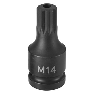 Grey Pneumatic® 2116ST - 1/2" Drive M16 Triple Square (TR) Impact Bit Socket